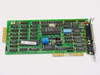 Digitrend Systems 8021312 8-bit ISA controller card — top component side showing ICs, edge connector, and DB25 bracket connector