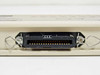 Digital H3104 — close-up of 36-pin Champ input connector with wire-bail locking clips