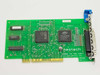 Neotech PM101 Rev 1.1 ISA Parallel Adapter Card — front component side showing CHIPS QFP controller, StarTech ST16C450J IC, and DB25 bracket port