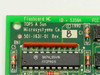 Close-up of Sun Microsystems TOPS Flashcard MC PCB silkscreen showing model 501-1631-01 Rev B, TOPS A Sun Microsystems Co., © 1990, FCC ID 5356H, and Motorola SN74LS541N IC