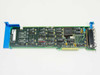 Sysgen PST100 30-02454-02 ISA tape adapter card – top component side view showing green PCB and blue end brackets