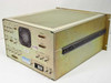 Hughes 3878526-100 Satellite Simulator – rear panel showing telemetry BNC connectors, RS-232 port, speaker grille, and AC inlet