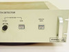 Hughes FM Data Detector front panel close-up – Nutation section with Offset knob and Gain selector buttons (100 Hz/V, 10 kHz/V), Analog Data switch (Nutation/Earth), and Hughes Aircraft Company logo plate