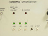 Hughes 3878540-100 front panel detail showing Sweep Loss/Freq Shift and Phase Unlocked LED indicators, plus +28V, -15V, +24V, GND, and 0 Volt status lights