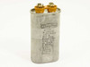 Dayton 4X429A 7.5 MFD 370 VAC oil capacitor — front label view showing model number, ratings, and Dayton branding