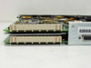 Next Level CLI 410024-01 Video Compressor — edge view showing dual high-density card-edge connectors for chassis backplane and small module with DB-15 connector