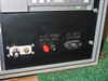 ISR Spraycool rear connector panel — Pump Power 24VDC Max terminals, AC Input 115V 50Hz IEC inlet, and fluid line fitting