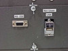 Rear panel interface connectors — RS-232 DB-9 port and USB Type-A port labeled Not Used