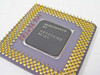 Intel Pentium A80502100 SK124 — close-up of die label showing Ab062b44CD, A80502100, and SK124 markings