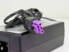 HP 0950-4476 — close-up of proprietary purple 2-pin DC output connector