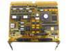 DEC QBus CPU/processor board – gold PCB with multiple ICs including large square ceramic processor package