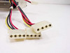Seasonic SS-220 Molex 4-pin peripheral power connectors close-up showing connector condition and wire colors