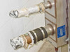 Nortec 1502089 USD manifold steam inlet connections with flexible braided hose and insulated coupling fittings