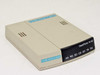 Microcom DeskPorte 14.4S external modem — front panel with LED indicators: AA RD SD CD OH TR TM