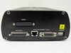 Fastcomm EtherFRAD F9200-SS-FNE1-A1000 rear panel showing PORT 1 DB25, NETWORK DB25, ETHERNET RJ-45, DB15 connector, and POWER port