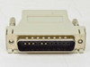 Included DB15 male adapter — front view, accessory for Fastcomm EtherFRAD F9200-SS-FNE1-A1000