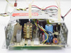 Radius 915-0100R Mac power supply — opposite-side view showing transformer marked 405Y, electrolytic capacitors, and output wiring