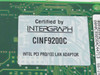 Intel CINF9200C PCI PRO/100 Lan Adapter Board