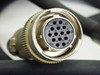 Second JAE connector face close-up showing 14-pin socket layout and housing detail