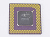 Intel Pentium 166MHz A80502166 SL24R – underside showing gold Socket 7 pin array and die markings