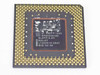 Intel Pentium MMX SL2FP FV80503166 CPU — underside showing gold SPGA pins and label with BP80503166, SL2FP/2.8V, MALAY markings