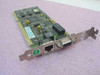 IBM 41H8452 16/4 Auto ISA Token Ring Network Card – front angled view showing RJ-45 and DB9 bracket connectors