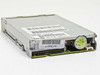 Panasonic JU-257A656P floppy drive — top and right-side view showing label and 34-pin connector board