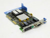 IBM 16/4 Token Ring MCA Adapter 60G0631A — top component side view showing Toshiba memory chips and MCA edge connector