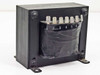 Varian M.E.D. 01005177-C transformer — top terminal strip showing taps 1 through 6, three-quarter front-left view