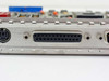 Close-up of I/O bracket showing DB-25 parallel connector port