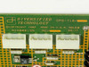 Diversified Technology CPS-710 close-up of manufacturer label showing model, MPN 912000155, copyright 1987, Made in USA, date code 88/17, and three power header connectors J2 J3 J4