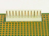 Diversified Technology CPS-710 close-up of 12-pin ISA edge connector header showing pin condition