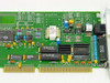 Arnet ArnetFAX 30001092 close-up of ArnetFAX silkscreen area showing transformer and ISA edge connector