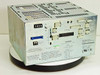 Siemens V30141-Z0113-A018-2-B900 power supply rectifier — rear/bottom view showing Siemens and Elgin Electronics rating label, multiple multi-pin output connectors, J15 external fuse alarm, and FCC compliance label