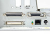 Compaq 296669-001 rear I/O panel — parallel port (DB25), serial port (DB15), second parallel/SCSI connector, RJ-45 network port, and PS/2 connector