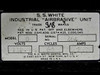 S.S. White Industrial Airbrasive Unit - As Is (Model D)