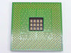Intel Pentium 4 SL4SF Socket 423 CPU — bottom view showing gold pin array and integrated heat spreader contact pads
