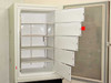 Queue Systems QU2195D12 Cryostar cryogenic freezer – interior view with door open showing multiple white shelves and five inner door panels, interior in clean condition