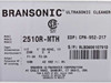 Branson Ultrasonic Cleaner (2510R-MTH)