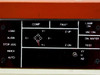 Rucker & Kolls 1032 status indicator panel — COMP, FAULT, LAMP ON, VAC ON, ON WAFER, TEST indicators; X/Y/Z direction display; XY/U/AB selector switch