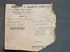 Square D H365 Series A1 instruction label showing catalog number, 400 AMP 600V AC rating, and repair parts list