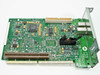 Apple 820-0972-A PCI Sound Card top-down view – component side showing Apple copyright marking, main audio controller chip, internal connectors, and rear bracket
