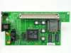 Asante MacLC III Rev C NuBus Ethernet card — top-down view showing ST-NIC controller, NuBus connector, and part number 09-00024-05C on PCB