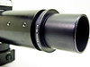 Close-up of Wild Stereo 40/14 adapter barrel attached to RCA TC5002 Micro-Mac Chroma camera body