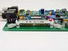 Guzik Universal Preamp IV 302250 edge connector view showing multi-pin connector labeled EE LAB with gold contacts