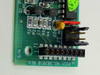 Guzik 302010 Filter32F8000 PCB close-up – board edge showing ASSY NO. 302010 REV B silkscreen, S/N location, and header J3