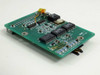Guzik Tri-Amp 4610R MR-Head PCB Module 303010 – reverse angled view showing solder side, ICs, trim pot, and signal header connectors