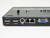 Lenovo ThinkPad Mini Dock – rear port close-up showing four USB 2.0 ports, PS/2 port, dual RJ-45/RJ-11 ports, and VGA connector