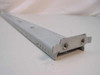 Compaq 187360-001 rack rail close-up showing threaded mounting holes at end bracket