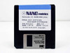 Nano Metrics 8830-0619 OS/2 Warp System Software — close-up of Disk 1 of 19 label showing P/N 8830-0619, Rev 3.0, Date AUG-95, on a 3M 1.44 MB High Density IBM-formatted floppy